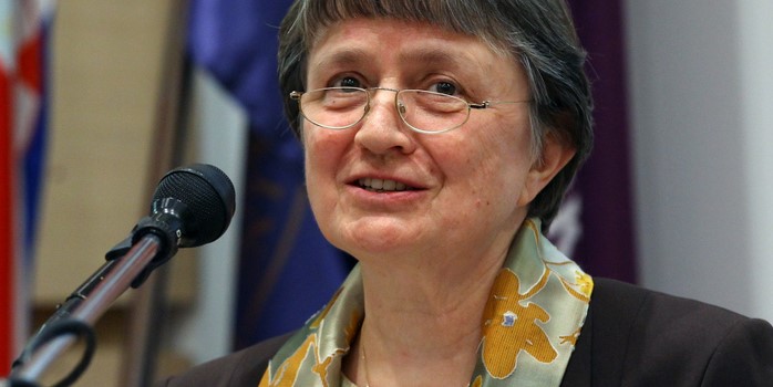  Izlaganje dr. sc. Marice Čunčić, ravnateljice Staroslavenskog instituta (Colloquium academicum: blaženi Alojzije Stepinac – katolički uzor čovjekoljublja)